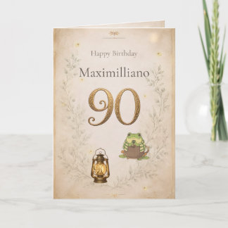 Cartão Encontro Personalizado Zochi 90 Anos