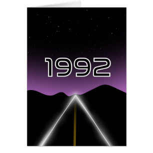 Cartão Encontros de 1992