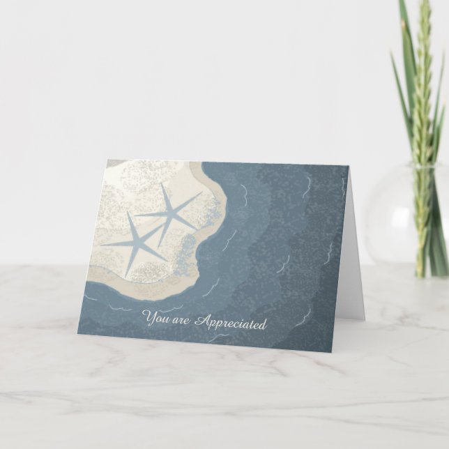 Cartão Encorajamento de Areia e Curta (Frente)