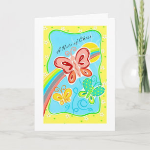 Cartão Encouragement-A note of cheer Card