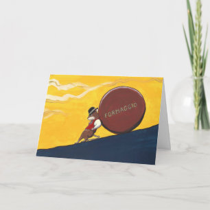 Cartão Encouragement cards featuring PJ!