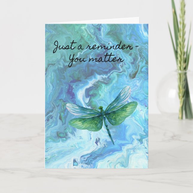 Cartão Encouragement support (Frente)