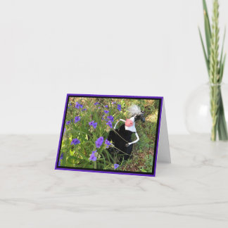 Cartão enCOWrages de Mootilda sua fé