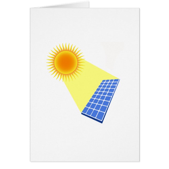Cartão Energia solar (Frente)