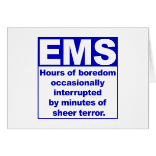 Cartão Enfado/terror