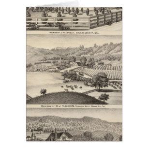 Cartão Enfermaria, residências