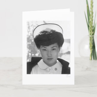 Cartão Enfermeira Aiko Hamaguchi 1943