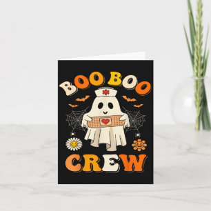 Cartão Enfermeira de Boo Boo Enfermeira de Halloween Enfe