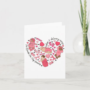 Cartão Enfermeira de Parto de Trabalho de Saneamento Para