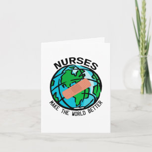 Cartão Enfermeira do Mundo
