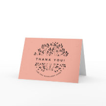 Enfermeira Floral Elegante Médico Obrigado