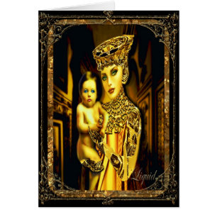 Cartão Enfermeira pediatra do Cyborg customizável