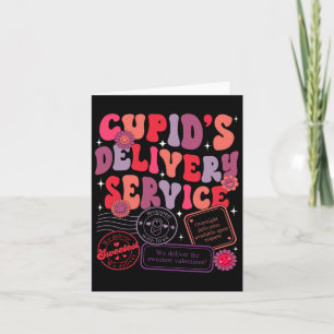 Cartão Enfermeira Serviço de Entrega do Cupido do Dia dos