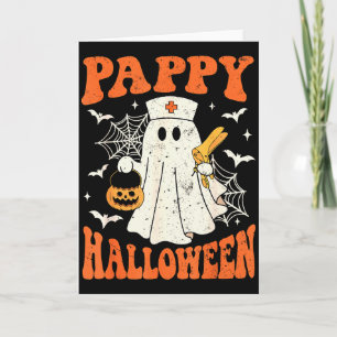 Cartão Enfermeiras Fantasmas Boo Engraçadas Pappy Hallowe