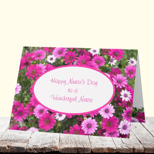 Cartão Enfermeiro Dia de Saudação a uma Enfermeira Mara