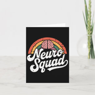 Cartão Enfermeiro Neuro Squad Neurology