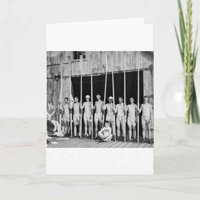 Cartão Enfileiramento Grupo, 1916 (Frente)