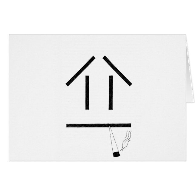 Cartão Enfumaçado (Frente Horizontal)