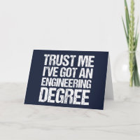 Engenheiro Graduado de Engenharia Engraçado Azul