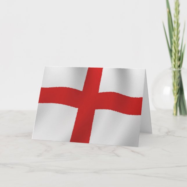 Cartão England Flag (Frente)