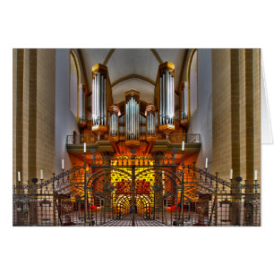 Cartão England Pipe Organ