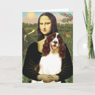 Cartão English Springer (Liv2) - Mona Lisa