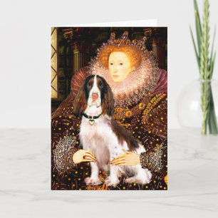 Cartão English Springer (Liv) - Rainha