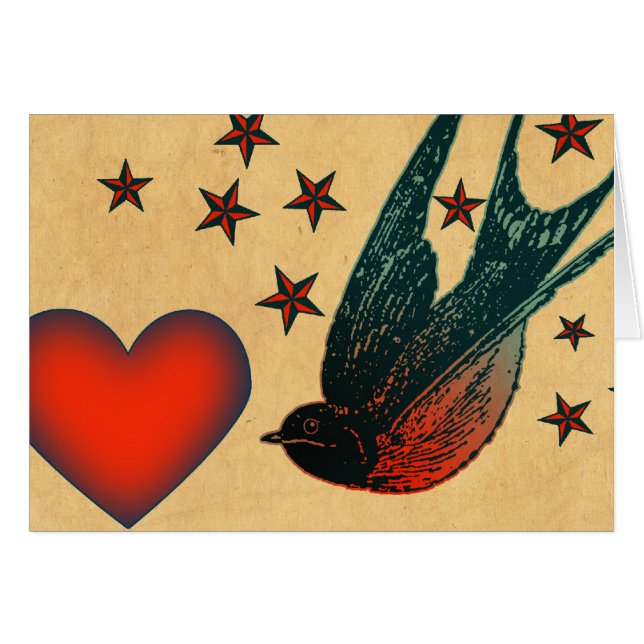 Cartão Engolidos e Estrelas (Frente Horizontal)