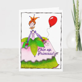 Cartão Engraçada Fácil, Gatinha, Princesa Anima-Se