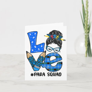 Cartão Engraçado Amor Mensagem Bun Para Squad Quebra-cabe