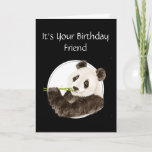 Cartão Engraçado, aniversário do amigo, panda, urso<br><div class="desc">Se você ama pandas,  a natureza ou os animais selvagens isto fariam um grande cartão de aniversário,     



  



 



 



 



 



 



 



 



 


COM</div>