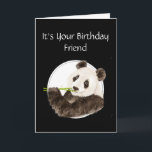 Cartão Engraçado, aniversário do amigo, panda, urso<br><div class="desc">Se você ama pandas,  a natureza ou os animais selvagens isto fariam um grande cartão de aniversário,     



  



 



 



 



 



 



 



 



 


COM</div>