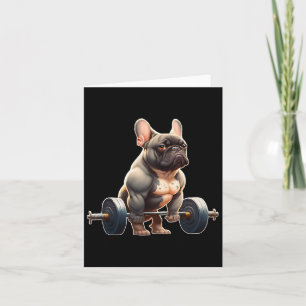 Cartão Engraçado Bulldog Francês