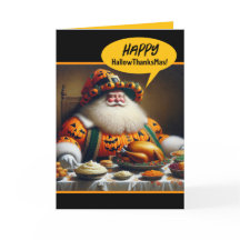 Engraçado Combo Halloween, Ação de Graças e Natal