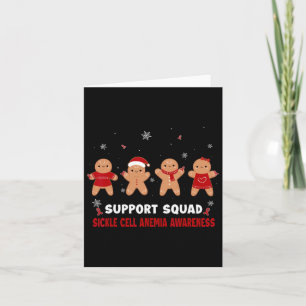 Cartão Engraçado Cookie Xmas Células Falciformes Rato de