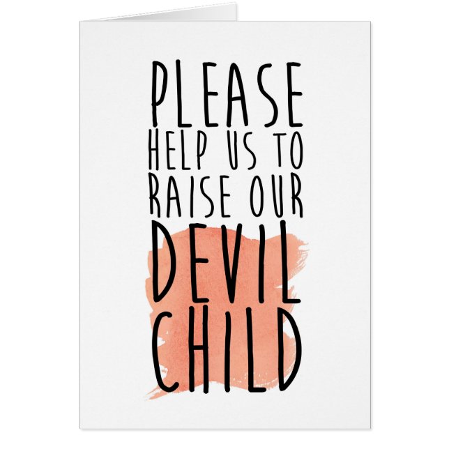 cartão engraçado da madrinha (Frente)