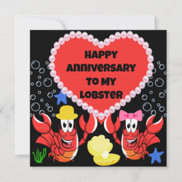 Cartão Engraçado de Lagosta para Aniversário