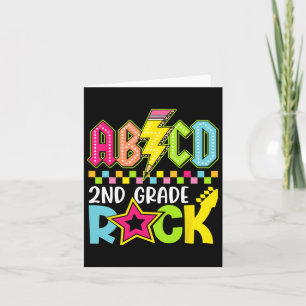 Cartão Engraçado De Volta À Pedra De segundo De Relâmpago