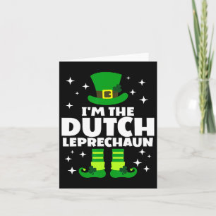 Cartão Engraçado Dia de São Patrício feliz irlandês Lepre