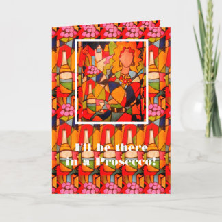 Cartão Engraçado dizer, ICard de saudação dobrada de 5" x