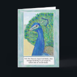Cartão engraçado do aniversário dos desenhos<br><div class="desc">Nestes desenhos animados engraçados, Pete que o pavão está ventilando suas penas de cauda é esperando ele fez bastante suportar para conseguir pessoas observá-lo em meios sociais. À revelia, isto diz "o feliz aniversario", mas ambo este e o fraseio na parte dianteira são completamente customisable por você. Assim você pode...</div>