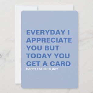 Cartão engraçado do Dia dos Pais para ele e Papai