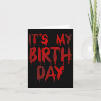 Engraçado, é o meu aniversário para o Thriller Mo