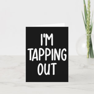 Cartão Engraçado Eu Tapetrechar Piada Família Sarcástica