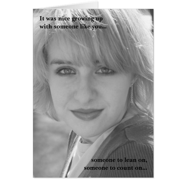 Cartão Engraçado - Família (Frente)