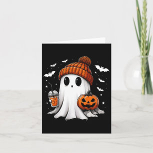 Cartão Engraçado Fantasma Pumpkin Jack O Latern Spooky Se
