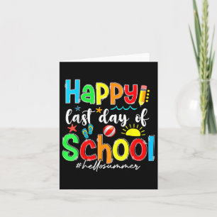 Cartão Engraçado Feliz Dia Passado Da Escola Alô Teache D