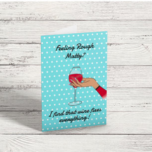 Cartão Engraçado, fique bem