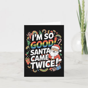 Cartão Engraçado Gay Papai Noel Natal Lgbt Pun Pride Xma