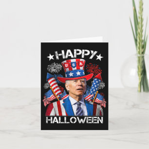 Cartão Engraçado Joe Biden 4 De Julho Camisa Feliz Dia Da